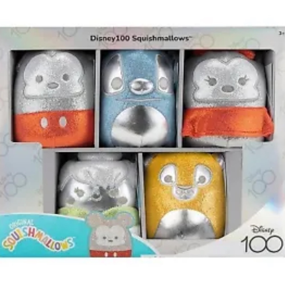 Squishmallows Disney 100 - 5pk Box Set